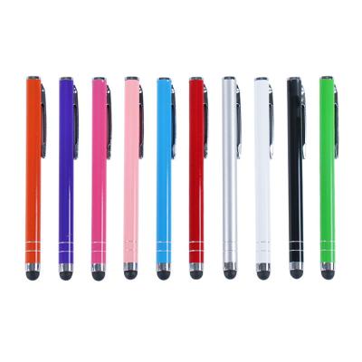 China High Quality Cheap Capacitance Stylus Pen Universal Metal Handsome Mobile Phone Silicone Touch Screen Pens Screen Stylus Pens for sale