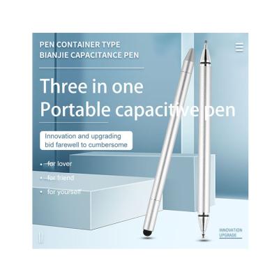 China Beautiful High Precision Stylus Pen Three In One Universal Touch Screen Pencil For IOS/Adroid Phone Tablet for sale