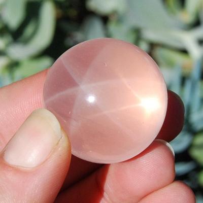 China Europe Ball 5-6Cm Crystal - Aura Star Rose Quartz Calcite Clear Space Quartz Amethyst Geode Sunstone Sphere Blue Green Ball for sale