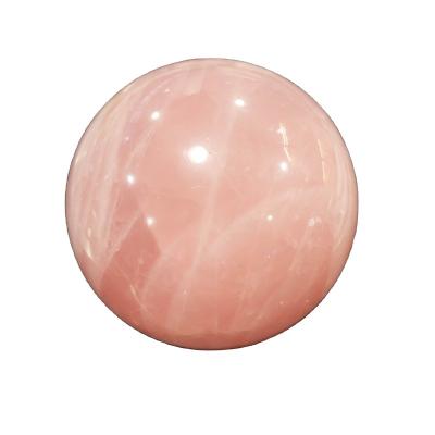 China Natural Ball Citrine Crystal Rose Quartz Spheres Wholesale Crystal Gemstone Sphere 4-10cm Small for sale