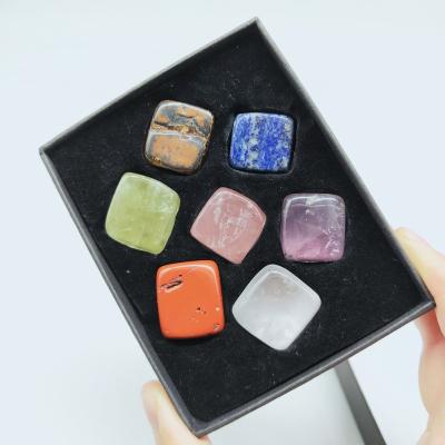 China Hot Sale Chakra Crystal Sets Healing Energy from China Amazon 7 Stones Chakra Crystal India With Chakra Box for sale