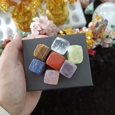 China China Wholesale 7 Chakra Set of 7 Chakra Crystals Reiki Chakra Healing Crystals Stones Crystals for sale