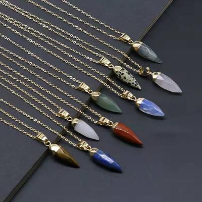 China China 1Inch Chili Pepper Crystal Pendant - Natural Quartz Healing Stone Carved Crystal Necklace Pendant For Women Gifts for sale