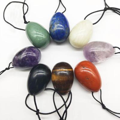 China China Wholesale Egg Yoni Eggs Jaw White Egg Crystal Rose Quartz Gia Certified Jade for sale