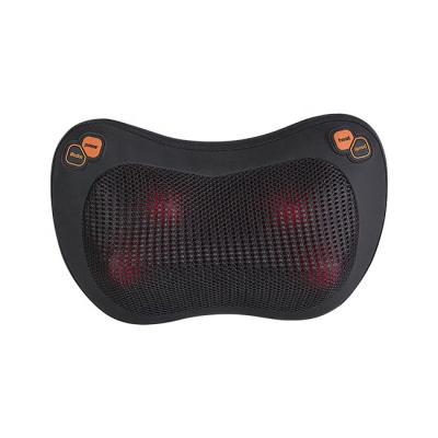 China Youniha Neck Massage Pillow Shiatsu Neck Massager Pillow With Heat Kneading Rechargeable Cordless Neck Massager for sale