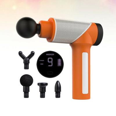 China 9 Speed ​​Body Massage Gun Percussion Muscle Massager Handheld Gun for Athletes Fascial Gun Massager for sale