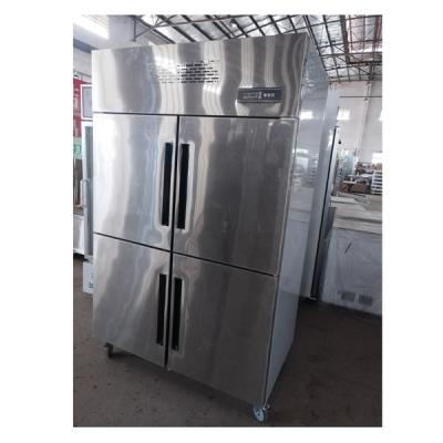 中国 4 Doors Stainless Steel Tall Swing Door Refrigerator With Adjustable Shelves 販売のため