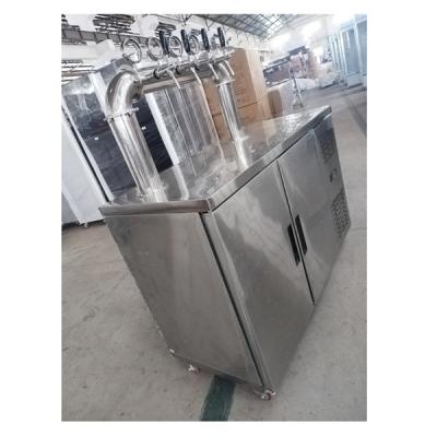 China Stainless Steel Beer Machine Chiller Four Outlet Holes Cooling Beer for sale