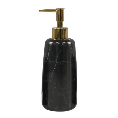 China Viable Wholesale Home Furniture Natural Black Marble Effect Bathroom Set for sale