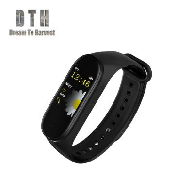 China Newest 2019 Hot Selling Static Heart Rate Fitness Tracker Blood Pressure Health Sport Wristband m4 Smart Band for sale