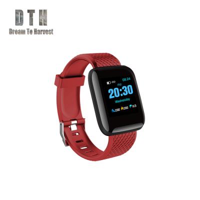 China Manufacturer 116 plus Smart Wrist Watch Wearable Bracelet, Touch Screen Watch, Fitness Watch Tracker for sale