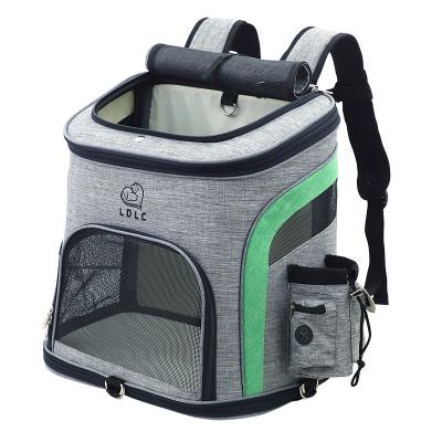 China Outdoor Pet Bag Amazon Style Pet Oxford Cloth Backpack Warm Portable Dog and Cat Shoulder Pet Bag for sale