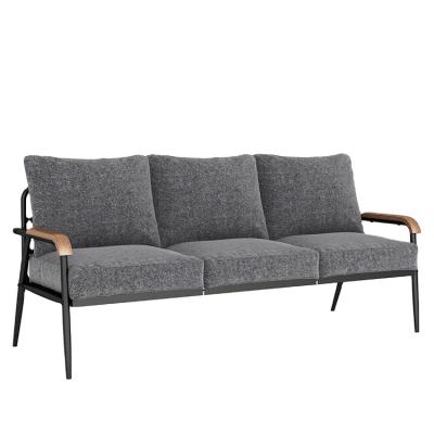 China Dismantled Furniture 3 Sectional Seater Sofa Metal Frame Sofa Chair for Living Room for sale