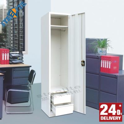 China Wholesale Steel Filing Cabinet Furniture 1door Restaurant Employees Locker With Coat Hanger for sale