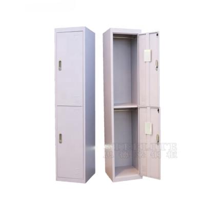 China Factory Direct 2 Door Modern Steel Gym Locker Room Furniture Cheap Gym Metal Locker For Locker Room for sale