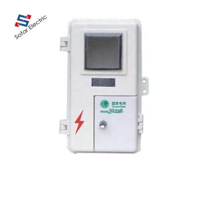 China B101013C Model B101013C Outdoor Wall Mount Box Polyester SMC Polyester Meter Box for sale