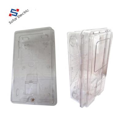 China For single and three phase electricity meter and switches polycarbonate boxes IP44, hot sale in Latin American for sale