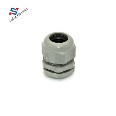 China CE IP68 Waterproof Metric Nylon Thread M32 Nylon Plastic Cable Gland for sale