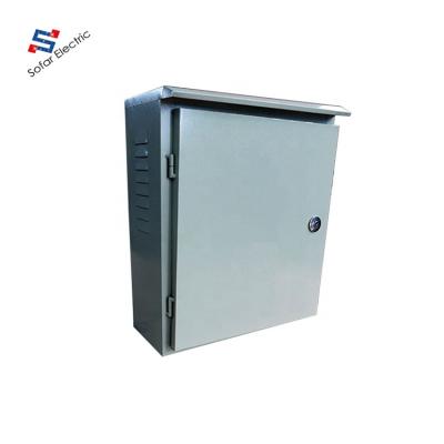 China Outdoor Electrical Distribution Box Low Voltage Canopy Metal Enclosure Box IP65 for sale