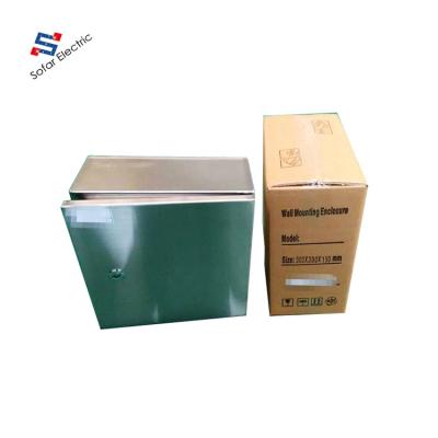 China Cold Rolled Steel Sheet Canopy IP65 Stainless Steel Custom Electrical Cabinets for sale