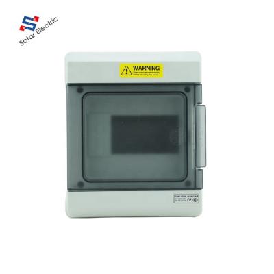 China ABS And Poly Carbonate (PC) GDB Type 6 Way Pole IP66 Waterproof Outdoor Plastic Electrical Distribution Box for sale