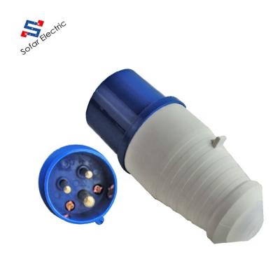 China Wenzhou Factory SF-023 IP44 220V 32A 2P+E Industrial Industrial Power Socket for sale