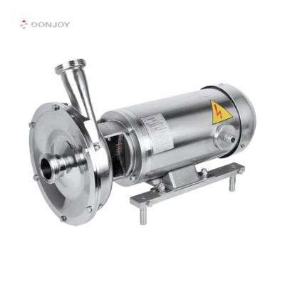 China DONJOY SS304/SS316L Motor Centrifugal Pump Full Body Stainless Steel Electric Clean Drinking Water High With Clamped Connection for sale