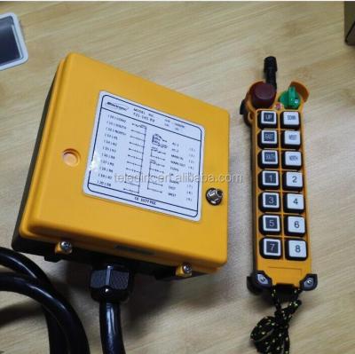 China DC/AC 12V/24V/220V/380V F21-14S industrial remote control crane with 14 button movement to operate hydraulic cylinder /valve for sale