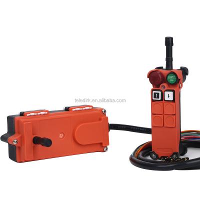 China Used for industrial crane 2 buttons remote control wireless telecrane F21-2S for sale