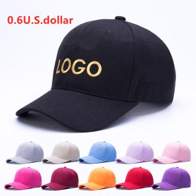 China High Quality Cheap Price COMMON COMMON Customize Logo Snapback Hats Solid Color Baseball Caps Dad Hat for sale