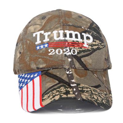 China COMMON COMMON Guard America Big Letter Baseball Cap Donald Trump USA Flag Hats Camouflage 3D Custom Embroidery LOGO Trump 2024 Hats for sale