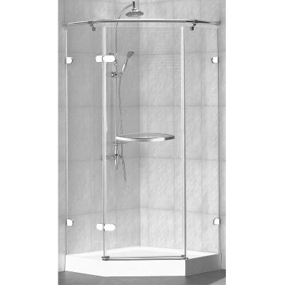 China 2m x 2m Free Standing Glass Enclosure Bathroom Modern Contemporary Shower Room for sale