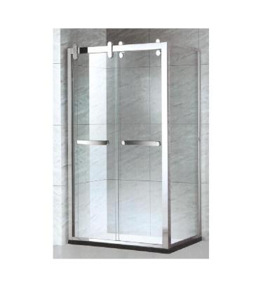 China Modern Practical Stainless Steel Bathroom Shower Room Sliding Shower Enclosure for sale