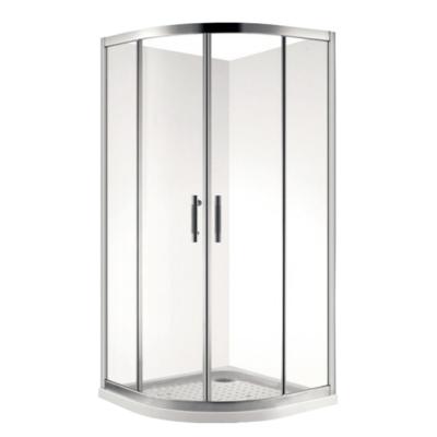 China With Frame 90x90 Glass Shower Enclosure Lowes Tray Shower Door Sliding Doors for sale