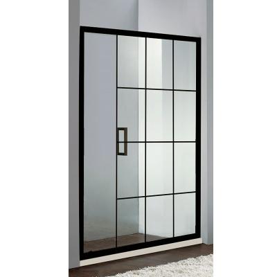 China With View High Quality Bathroom Enclosure Design Shower Door In Black for sale