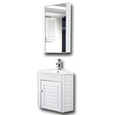 China Eco-friendly Camper Van Bathroom Wall Cabinet Vanity Set Corner Bathroom Sink for sale