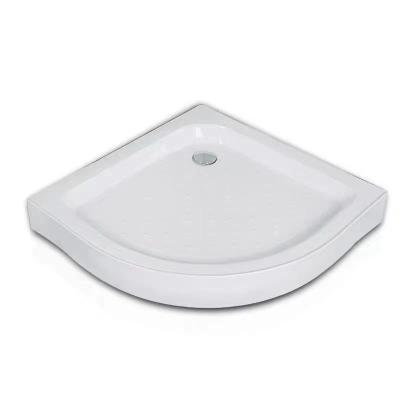 China Durable White Base Pan Acrylic Shower Tray Portable Shower Tray for sale