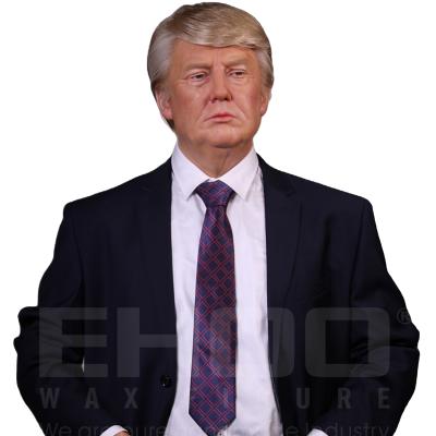 China Europe Custom Make America Life Size President Trump Wax Figure For Wax Museum for sale