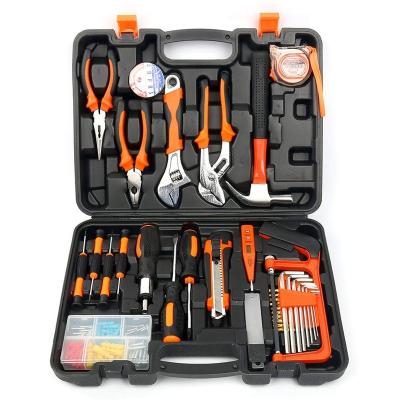 China Bicycle Repairing Tool Set High Quality Household Hand Tool Set General Hand Tool Set with Al Tool Box for sale