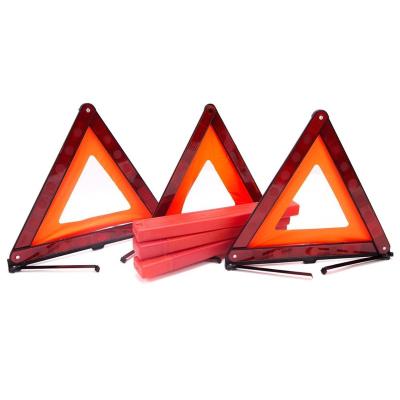 China fashion & DOT Approved 3PK Durable Warning Triangle, Traffic Safety Triangle Bigetaige Reflective Warning Kit for sale