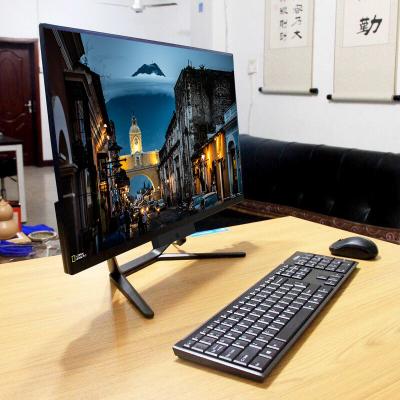 China Building in camera gamer shipping 21.5 computer desktop monoblock high 23.8 curved i9 i7 i5 i3 with cpu ram ssd diy all in one pc computer for sale