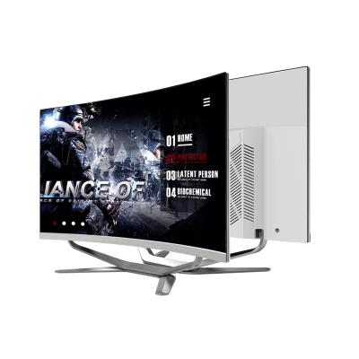 China USB Port Bulk Computers Desktops 24/27 Inch Laptops CPU i7 8700 8gb RTX 1050ti 4G Inter Graphics Curved All In One Gaming PC for sale