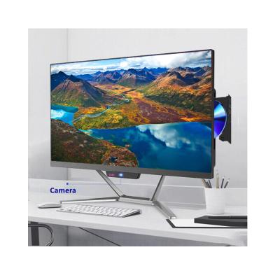 China Ultra slim barebone all in one computer 23.8inch desks all in one AIO touchsreen monoblock pc with 1 year warranty for sale