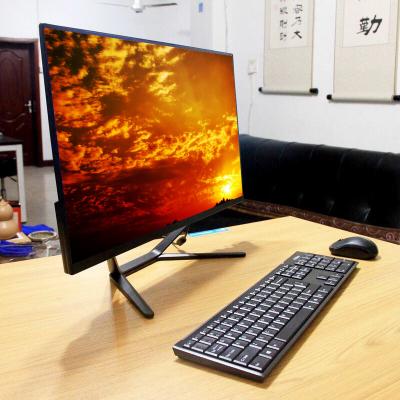 China Business All In One PC 23.8inch OEM Brand Linux PC DDR4 4GB RAM All In One High Speed ​​All In One Desktop Computer Support wifi for sale