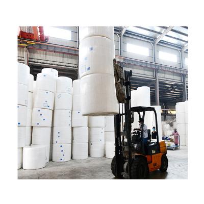 China 2ply 3ply Large Towel Tissue Mother Roll China Manufacturer Toilet Paper Roll Mother Roll Toilet Paper Bathroom Tissue Paper Parent Jumbo Roll for sale