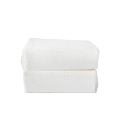 China Virgin Wood Pulp 2-ply Warm White Disposable Guest Tissue Paper Hand Towels Printing Ply Paper Soft Hand Towels c for sale