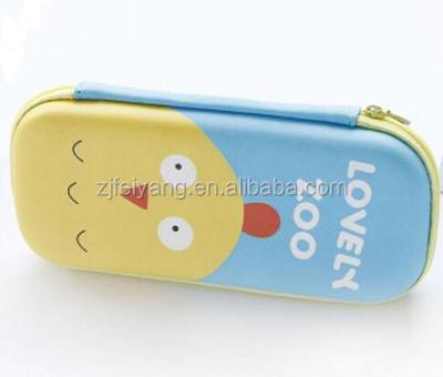 China Schools & Offices Factory Wholesale Back To School Lovely OEM Design PU Eva Hardtop Pencil Case With Compartments/Bag Pencil Case for sale