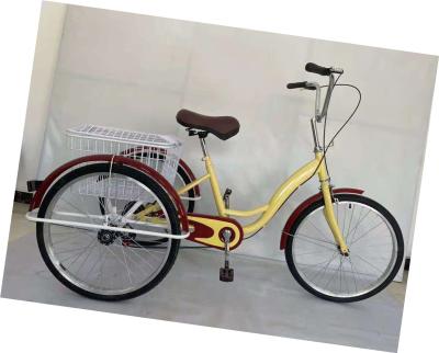 China Factory Directly Wholesale Safety 20 Inch Adult Tricycle Bikes 3 Wheel Tricycle For Adults for sale