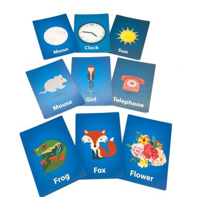 China Entertaiment / Studying Custom Kids Animal Arabic Digital Alphabet Memory Card Game for sale