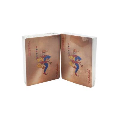 China Entertainment / Studying Wholesale Gold Foil Playing Card With Custom Designs for sale